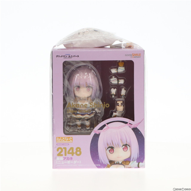 [FIG]GOODSMILE ONLINE SHOP限定特典付属 ねんどろいど 2148 新条アカネ(ニューオーダー)(しんじょうあかね) 劇場版『グリッドマン ユニバース』 完成品 可動フィギュア グッドスマイルカンパニー