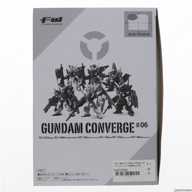 [FIG](BOX)(食玩)FW GUNDAM CONVERGE(ガンダムコンバージ) ♯6 機動戦士ガンダム フィギュア(10個) バンダイ