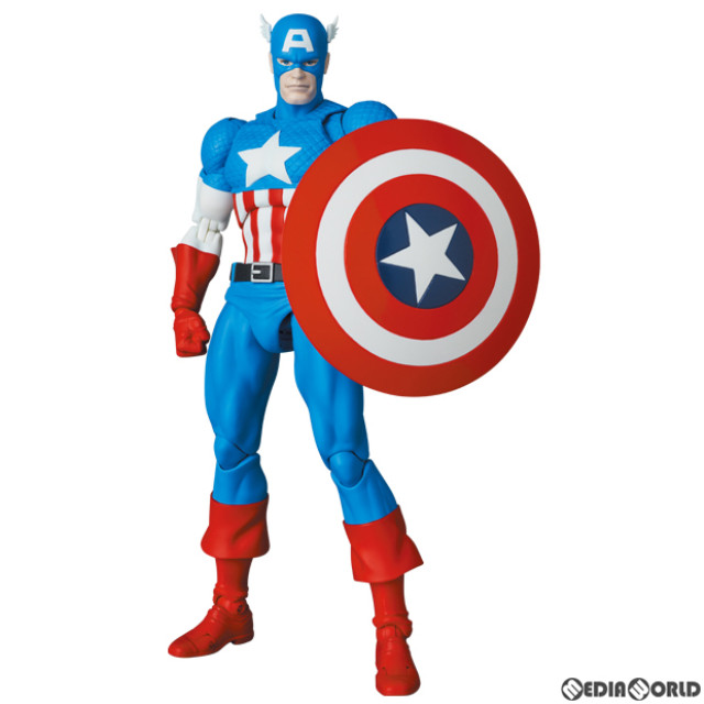 [FIG]マフェックス No.217 MAFEX CAPTAIN AMERICA(COMIC Ver.)(キャプテン・アメリカ コミックver) 完成品 可動フィギュア メディコム・トイ