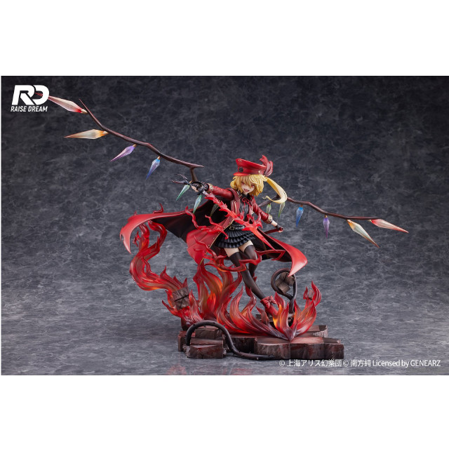 [FIG] タペストリー付属 フランドール・スカーレット 軍服Ver. イラストby南方純 東方Project 1/6 完成品 フィギュア RaiseDream(ライズドリーム)