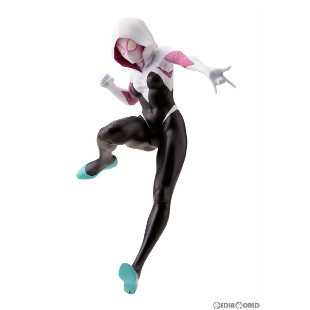 [FIG](再販)MARVEL美少女 スパイダーグウェン リニューアルパッケージ Spider-Verse(スパイダーバース) 1/7 完成品 フィギュア(MK372) コトブキヤ