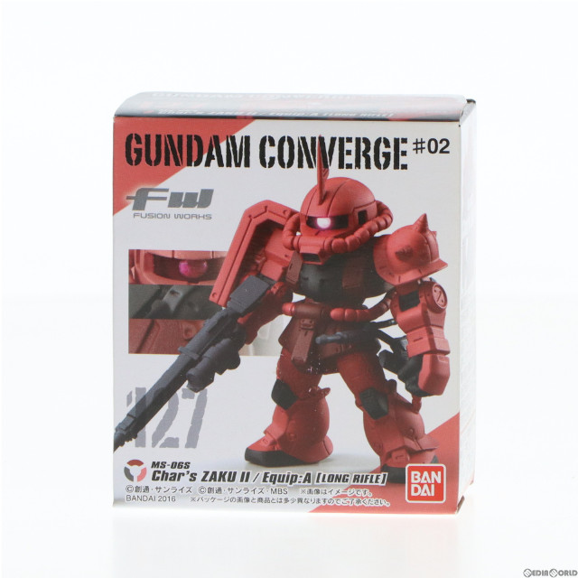 [FIG](単品)(食玩)FW GUNDAM CONVERGE ♯2(ガンダムコンバージ) オリジン版シャア専用ザクII(A装備) 機動戦士ガンダムシリーズ フィギュア バンダイ