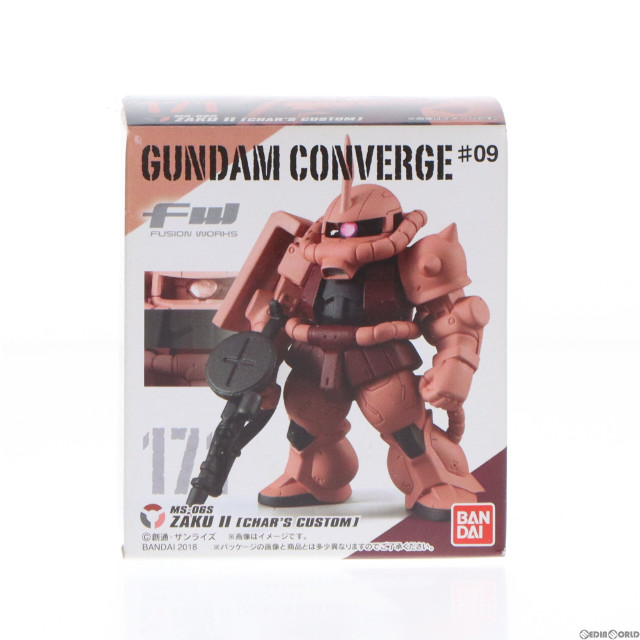 [FIG](単品)(食玩)FW GUNDAM CONVERGE ♯9(ガンダムコンバージ) ザクII(シャア・アズナブル機) 機動戦士ガンダムシリーズ フィギュア バンダイ