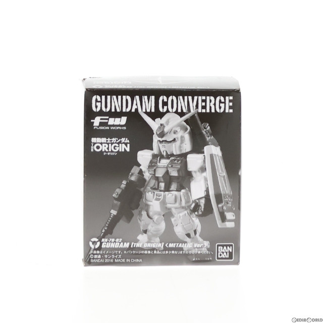 [FIG](フィギュア単品)(食玩)FW GUNDAM CONVERGE(ガンダムコンバージ) ガンダム(THE ORIGIN)[劇場限定メタリックVer.] 劇場限定 特典付き前売券 第2弾同梱品 機動戦士ガンダム THE ORIGIN IV 運命の前夜 フィギュア バンダイ