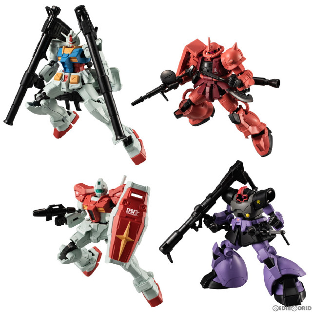 [FIG](BOX)(食玩)機動戦士ガンダム GフレームFA U.C. 0079 MEMORIAL SELECTION 可動フィギュア(10個) バンダイ