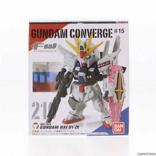 [FIG](単品)(食玩)FW GUNDAM CONVERGE(ガンダムコンバージ) ＃15 ガンダムRXF-91改 機動戦士ガンダム シルエットフォーミュラ91 完成品 フィギュア バンダイ