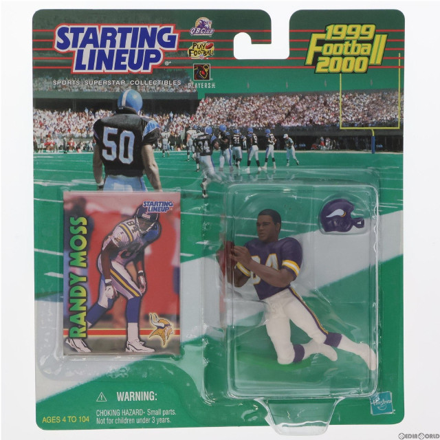 [FIG]STARTING LINEUP Randy Moss(ランディ・モス) Minnesota Vikings 1999 Football 2000 完成品 アクションフィギュア ハズブロ