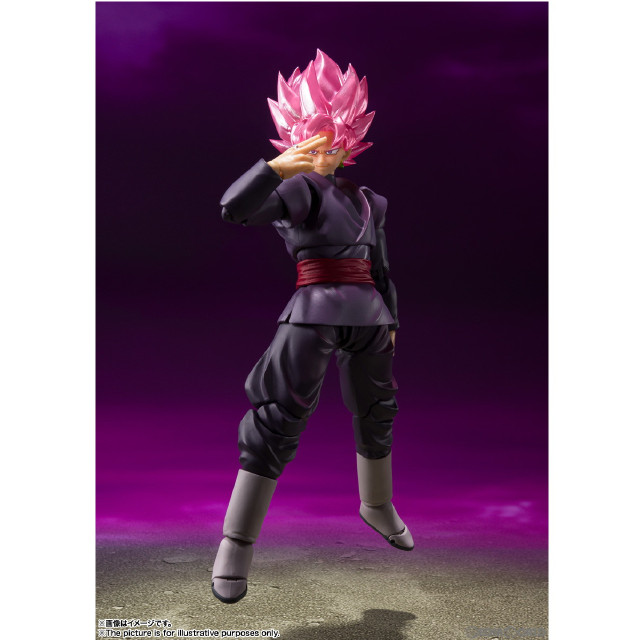 [FIG](再販)S.H.Figuarts(フィギュアーツ) ゴクウブラック-スーパーサイヤ人ロゼ- ドラゴンボールシリーズ 完成品 可動フィギュア バンダイスピリッツ