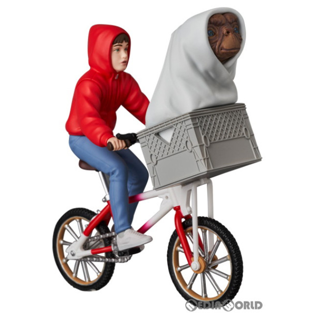 [FIG] ウルトラディテールフィギュア No.801 UDF E.T.(イーティー) & ELLIOTT(エリオット) w/ BICYCLE 完成品 フィギュア メディコム・トイ