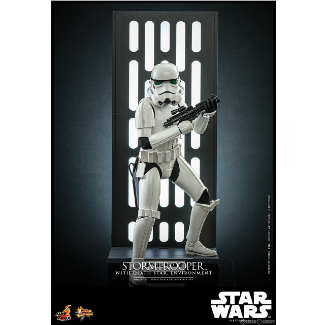 [FIG]ムービー・マスターピース ストームトルーパー(デス・スターのバックボード付き) STAR WARS(スター・ウォーズ) 1/6 完成品 可動フィギュア(MM#736) ホットトイズ