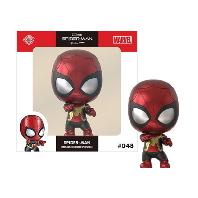 [FIG]コスビ マーベル・コレクション #048 スパイダーマン(メタリック・カラー版)[映画『スパイダーマン:ノー・ウェイ・ホーム』] 完成品 フィギュア(CBX MVL#048) ホットトイズ