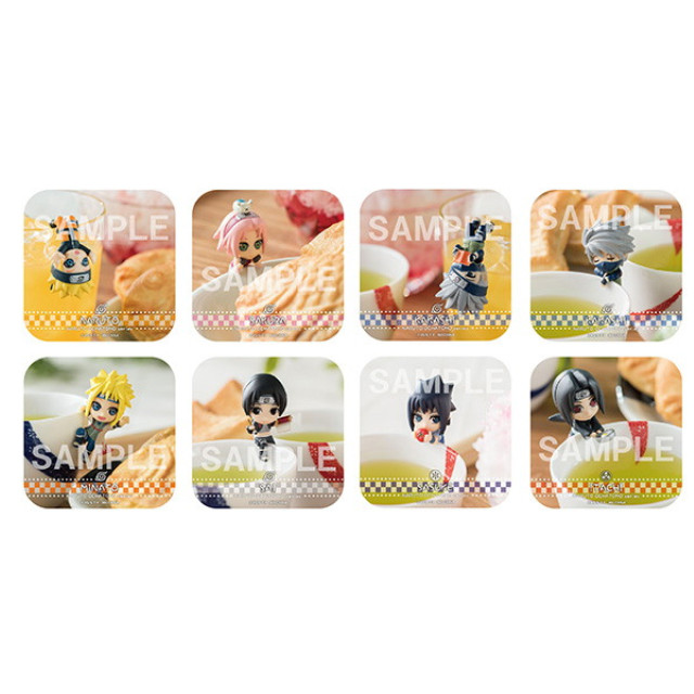 [FIG] (BOX)(再販)お茶友シリーズ 木ノ葉のブレイクタイム〜改!〜 NARUTO-ナルト- 疾風伝 フィギュア(8個) メガハウス