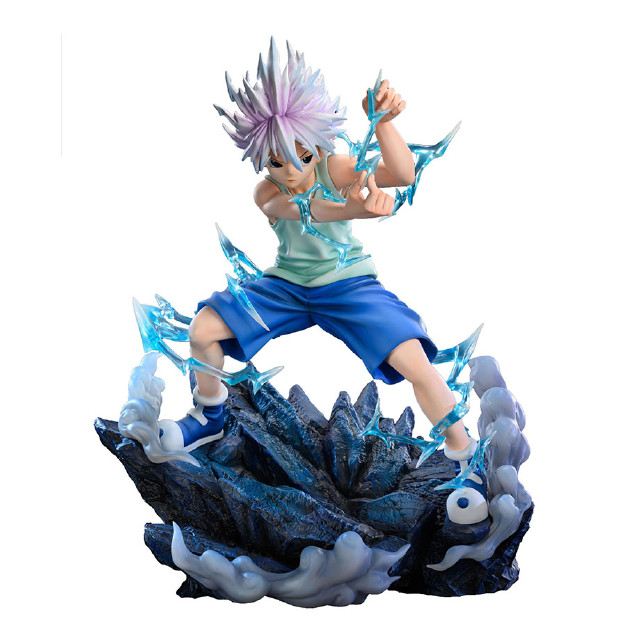 [FIG] ハンター×ハンター スタチューシリーズ キルア=ゾルディック HUNTER×HUNTER 組立キット フィギュア プレックス