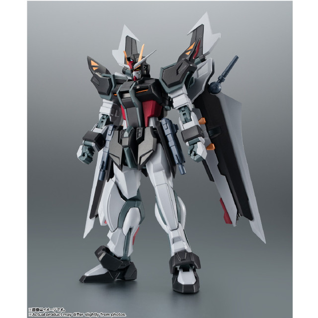 [FIG] ROBOT魂(SIDE MS) GAT-X105E+AQM/E-X09S ストライクノワールガンダム ver. A.N.I.M.E. 機動戦士ガンダムSEED(シード) C.E.73 STARGAZER(スターゲイザー) 完成品 可動フィギュア バンダイスピリッツ