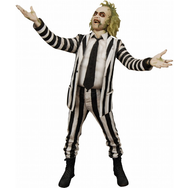 [FIG]ビートルジュース(ストライプスーツ Ver.) BEETLEJUICE 1/4 完成品 アクションフィギュア ネカ