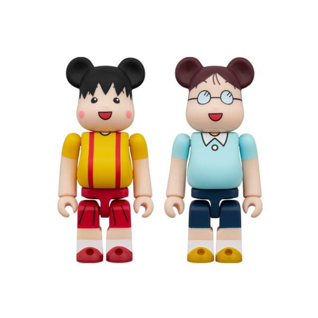 [FIG]BE@RBRICK(ベアブリック) まる子 & たまちゃん 2PCS SET ちびまる子ちゃん 完成品 可動フィギュア メディコム・トイ