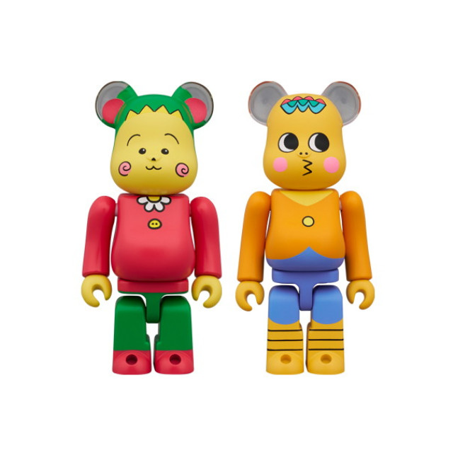 [FIG]BE@RBRICK(ベアブリック) コジコジ & 次郎 2PCS SET 完成品 可動フィギュア メディコム・トイ