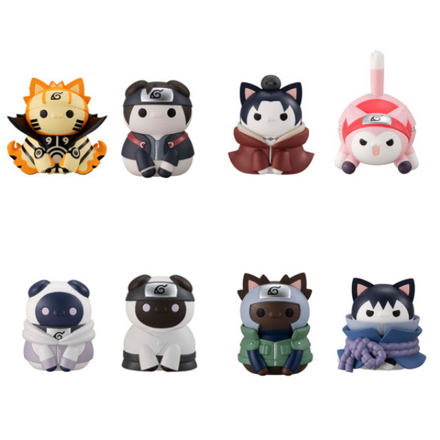 [FIG] (BOX)(再販)MEGA CAT PROJECT ニャルト! 開戦!第四次忍界大戦編 NARUTO-ナルト- 疾風伝 フィギュア(8個) メガハウス