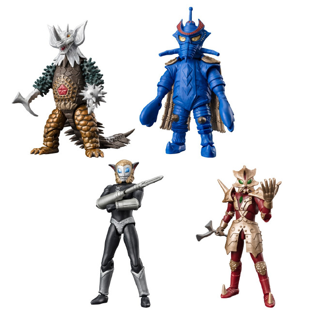 [FIG] (BOX)(食玩)超動αウルトラ怪獣3 ウルトラマンシリーズ 可動フィギュア(4個) バンダイ