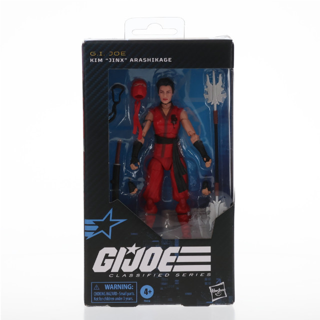 [FIG]KIM JINX ARASHIKAGE(キム ジンクス ストームシャドー) G.I. JOE(G.I.ジョー) クラシファイドシリーズ 完成品 6インチ アクションフィギュア ハズブロ