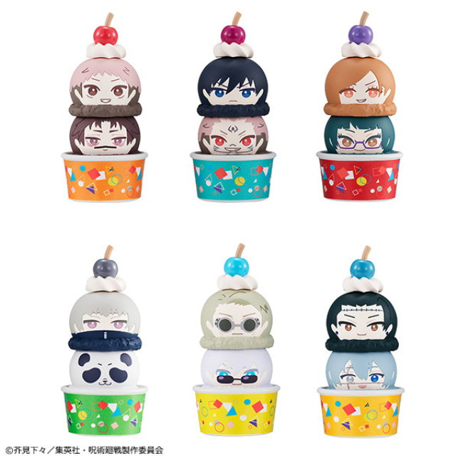 [FIG] (BOX)つみちぇん 呪術廻戦 フィギュア(6個) メガハウス