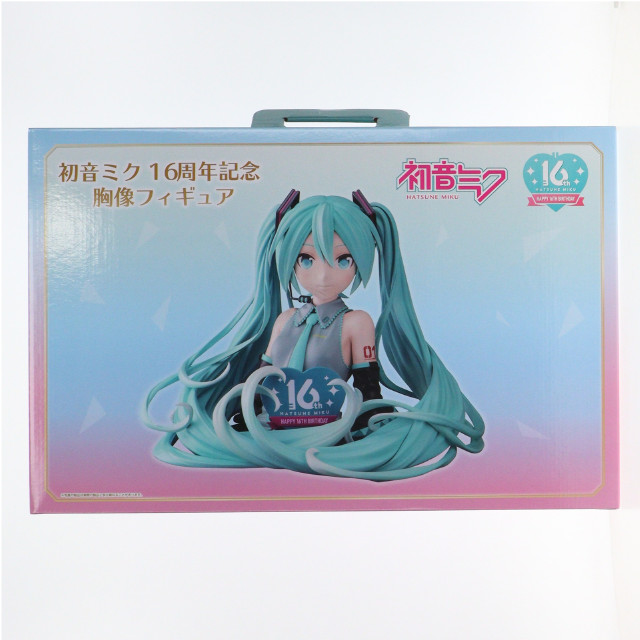 [FIG]初音ミク16周年記念胸像フィギュア キャラクター・ボーカル・シリーズ01 初音ミク 完成品 @Loppi・HMV&BOOKS online限定 ダブルカルチャーパートナーズ