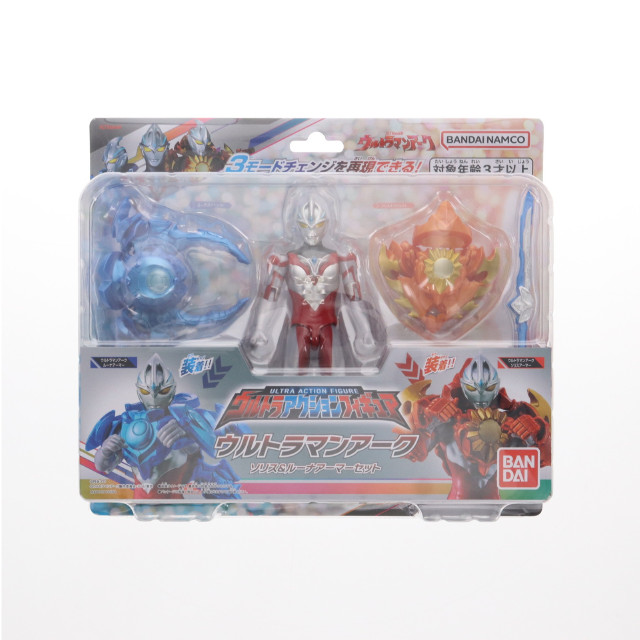 [FIG]ウルトラアクションフィギュア ウルトラマンアーク ソリス&ルーナアーマーセット 完成品 可動フィギュア バンダイ