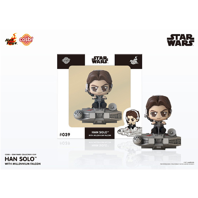 [FIG]Cosbi(コスビ) スター・ウォーズ・コレクション #039 ハン・ソロ&ミレニアム・ファルコン[映画『スター・ウォーズ』] STAR WARS 完成品 フィギュア(CBX-SW#039) ホットトイズ