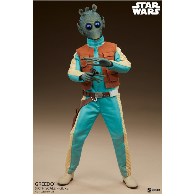 [FIG] スカム&ヴィラニー・オブ・スター・ウォーズ グリード STAR WARS(スター・ウォーズ) エピソード4/新たなる希望 1/6 完成品 可動フィギュア サイドショウ