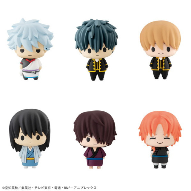 [FIG] (BOX)(再販)ちょこりんマスコット 銀魂 フィギュア(6個) メガハウス