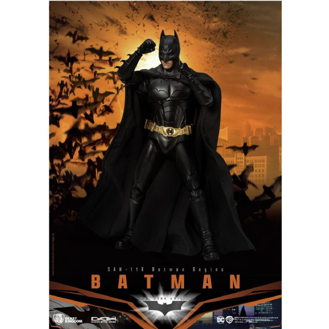 [FIG] ダイナミック・アクション・ヒーローズ #118 バットマン バットマン ビギンズ 1/9 完成品 可動フィギュア(DAH-118) ビースト・キングダム