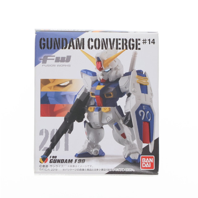 [FIG](単品)(食玩)3.ガンダムF90 FW GUNDAM CONVERGE(ガンダムコンバージ) ♯14 機動戦士ガンダムF90 フィギュア バンダイ