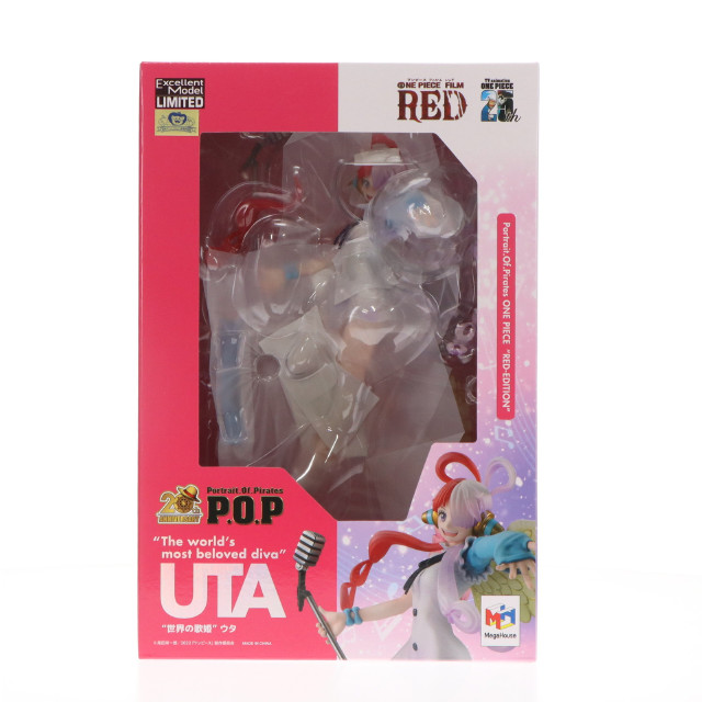 [FIG]Portrait.Of.Pirates P.O.P RED-EDITION 世界の歌姫 ウタ ONE PIECE(ワンピース) FILM RED 完成品 フィギュア プレミアムバンダイ&一部オンラインショップ限定 メガハウス