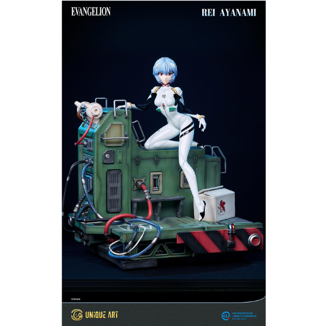 [FIG] 綾波レイ 収蔵級フィギュア 新世紀エヴァンゲリオン 1/4 一部組み立て品 フィギュア ユニークアートスタジオ