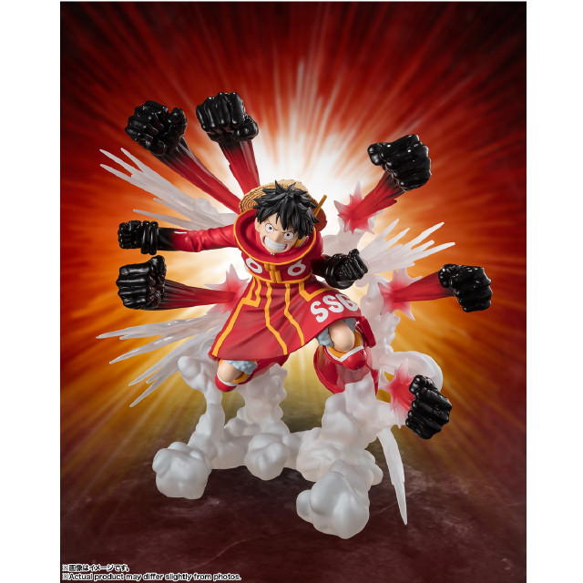 [FIG] フィギュアーツZERO [超激戦]モンキー・D・ルフィ -ゴムゴムの鷹銃乱打- ONE PIECE(ワンピース) 完成品 フィギュア バンダイスピリッツ
