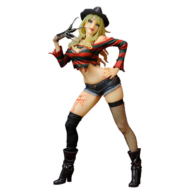 [FIG] (再々販)BISHOUJOシリーズ HORROR美少女 フレディ・クルーガー セカンドエディション FREDDY VS. JASON(フレディVSジェイソン) 1/7 完成品 フィギュア(SV383) コトブキヤ