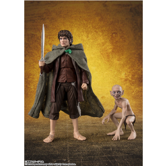 [FIG] S.H.Figuarts(フィギュアーツ) フロド・バギンズ&ゴラム(ロード・オブ・ザ・リング) 完成品 可動フィギュア バンダイスピリッツ
