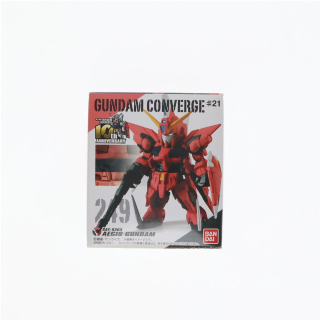 [FIG] (単品)(食玩) 3.イージスガンダム FW GUNDAM CONVERGE(ガンダムコンバージ) #21 機動戦士ガンダムSEED(シード) フィギュア バンダイ