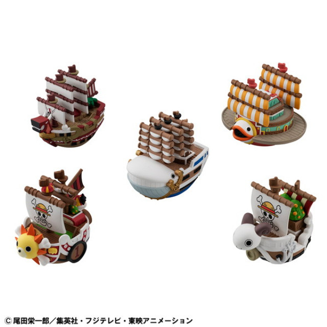 [FIG] (BOX) ゆらコレシリーズ ワンピース グランドラインコレクション ONE PIECE フィギュア(6個) メガハウス