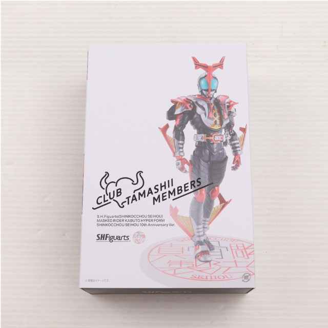 [FIG] スリーブ付属 CTM会員限定 S.H.Figuarts(フィギュアーツ) 真骨彫製法 仮面ライダーカブト ハイパーフォーム 真骨彫製法 10th Anniversary Ver. 完成品 可動フィギュア バンダイスピリッツ