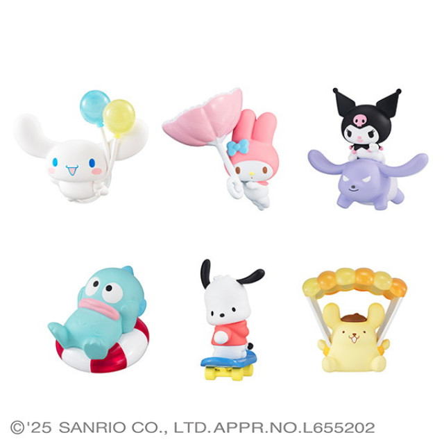 [FIG] (BOX) とびマス サンリオキャラクターズ フィギュア(6個) メガハウス