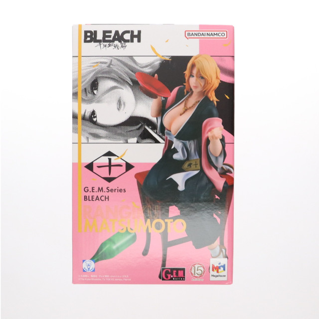 [FIG] G.E.M.シリーズ 松本乱菊(まつもとらんぎく) ほろ酔いver. BLEACH(ブリーチ) 千年血戦篇 完成品 フィギュア プレミアムバンダイ&一部店舗&オンラインショップ限定 メガハウス