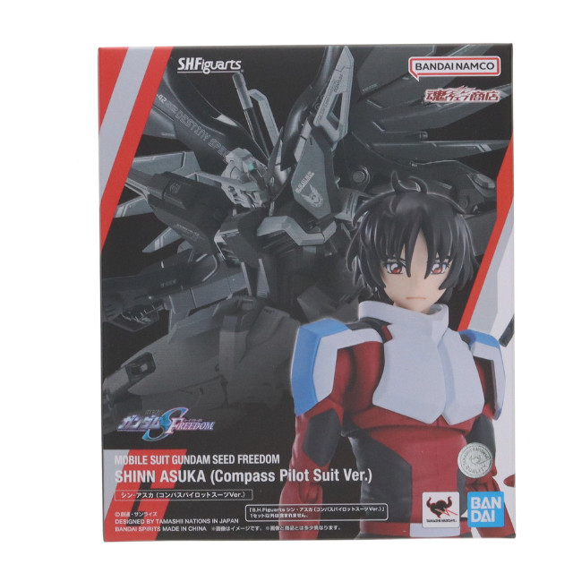 [FIG] 魂ウェブ商店限定 S.H.Figuarts(フィギュアーツ) シン・アスカ(コンパスパイロットスーツVer.) 機動戦士ガンダムSEED FREEDOM(シード フリーダム) 完成品 可動フィギュア バンダイスピリッツ