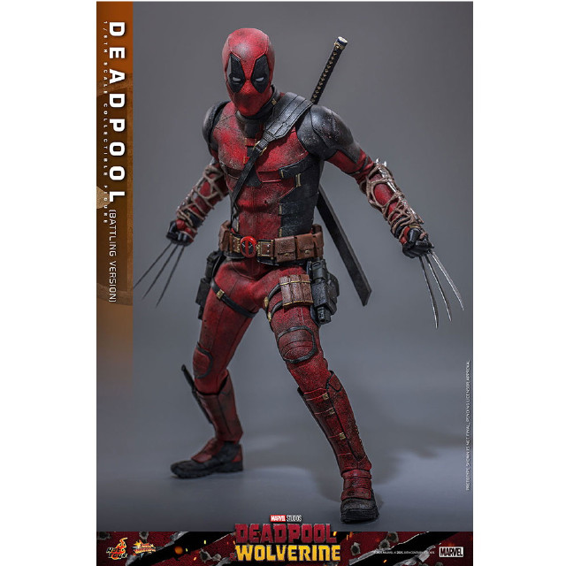 [FIG] ムービー・マスターピース デッドプール(バトル版) デッドプール&ウルヴァリン 1/6 完成品 可動フィギュア(MM#782) ホットトイズ