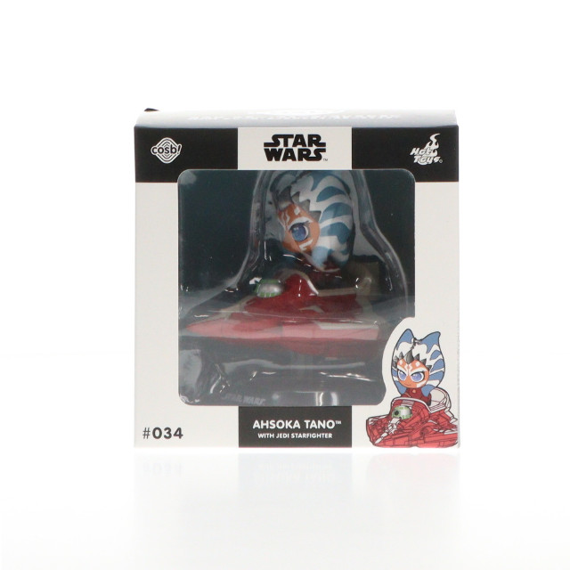 [FIG] Cosbi(コスビ) スター・ウォーズ・コレクション #034 アソーカ・タノ&ジェダイ・スターファイター[アニメ『スター・ウォーズ:クローン・ウォーズ』] STAR WARS 完成品 フィギュア ホットトイズ