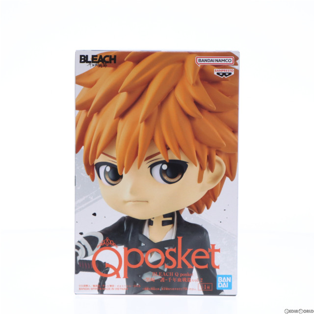 [FIG]黒崎一護(くろさきいちご) BLEACH(ブリーチ) Q posket-黒崎一護-千年血戦篇vol.2 フィギュア プライズ(2673120) バンプレスト