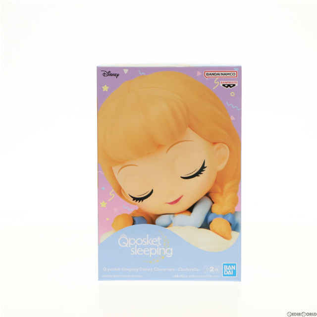 [FIG]シンデレラ A(クッションホワイト) Q posket sleeping Disney Characters -Cinderella- フィギュア プライズ(2631215) バンプレスト