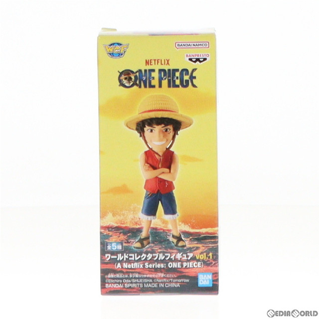 [FIG]モンキー・D・ルフィ ワンピース(Netflix) ワールドコレクタブルフィギュア vol.1(A Netflix Series: ONE PIECE) プライズ(2699209) バンプレスト