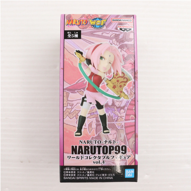 [FIG]春野サクラ(はるのさくら) NARUTO-ナルト- NARUTOP99 ワールドコレクタブルフィギュアvol.4 プライズ(2690113) バンプレスト