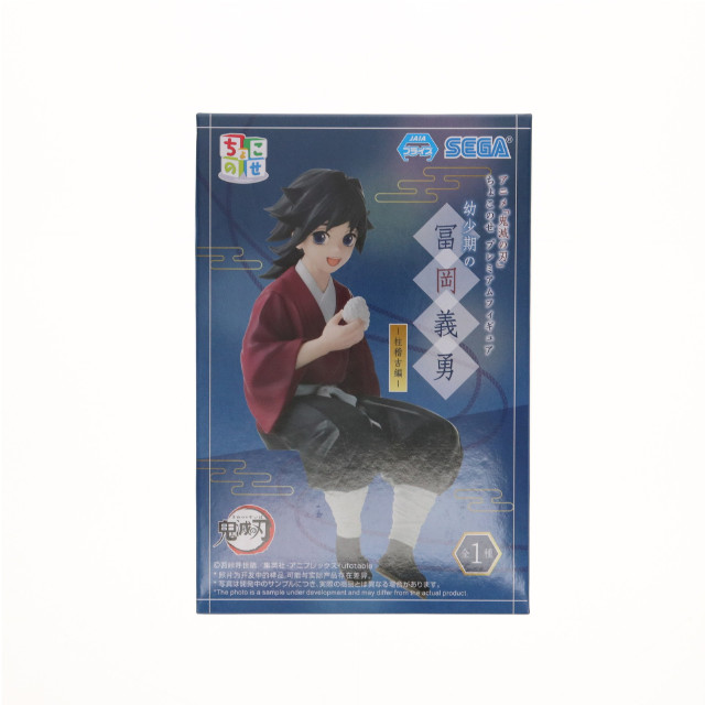 [FIG] 冨岡義勇(とみおかぎゆう) 鬼滅の刃 ちょこのせプレミアムフィギュア『幼少期の冨岡義勇』-柱稽古編- プライズ(1112684) セガ